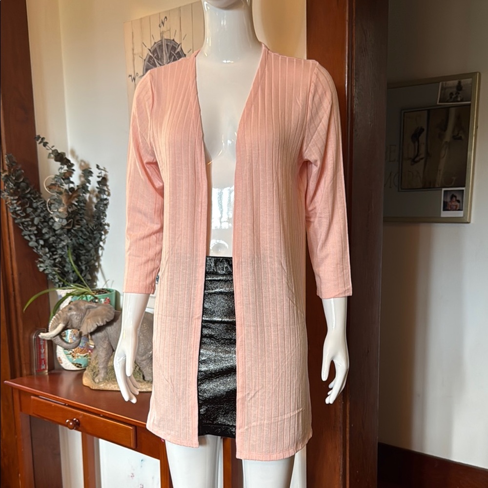NWT northern reflections size small Pink Open-Front Cardigan